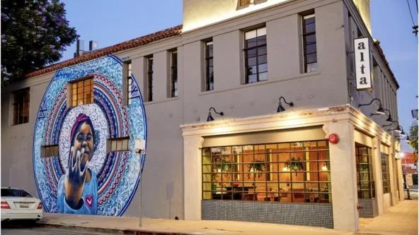 Store front of Alta in the West Adams neighborhood 