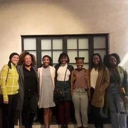 Minority House Staff outside of enjoying dinner at Fia in Santa Monica